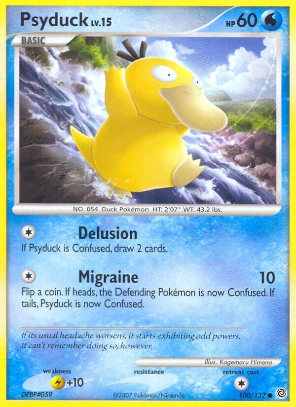 Image for Psyduck (100/132) (Secret Wonders) (SW) - Pokemon