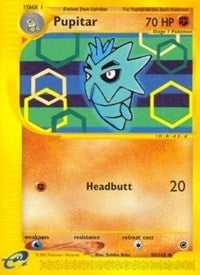 Image for Pupitar (090/165) (Expedition) (EX) - Pokemon