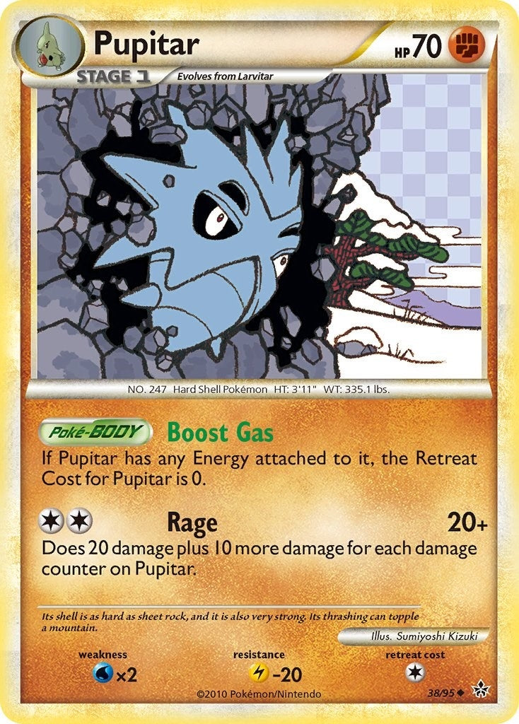 Image for Pupitar (38) (38/95) (Unleashed) (UL) - Pokemon
