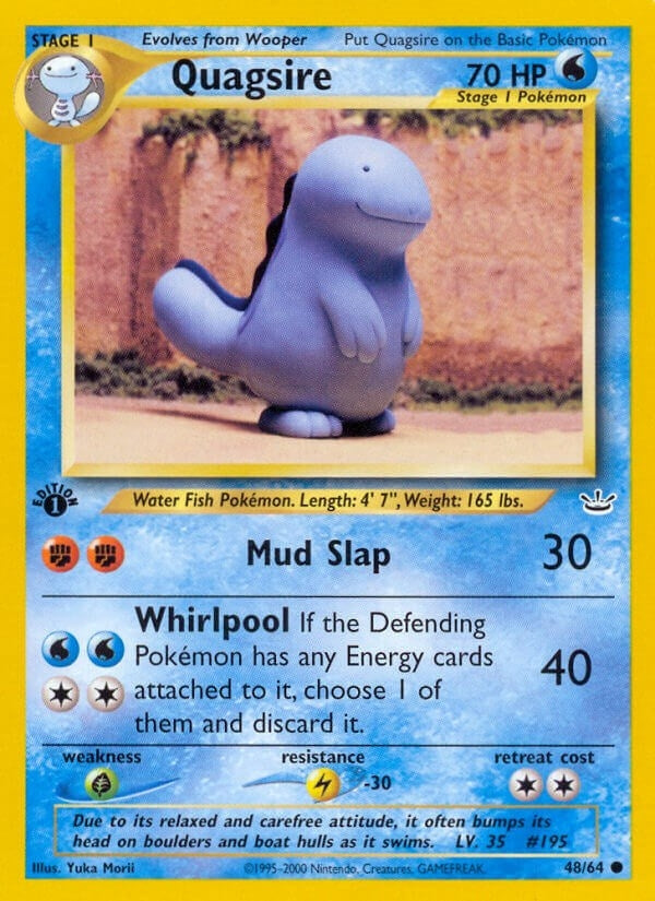 Image for Quagsire (48/64) (Neo Revelation) (N3) - Pokemon