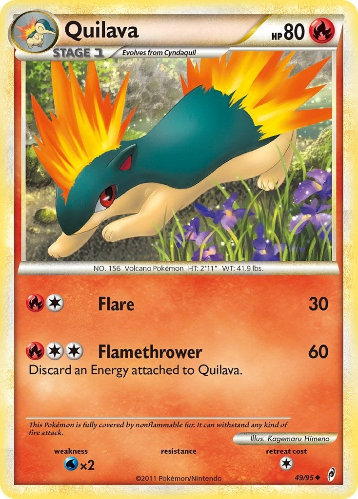 Image for Quilava (49/95) (Call of Legends) (CL) - Pokemon