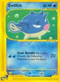 Image for Qwilfish (127/165) (Expedition) (EX) - Pokemon