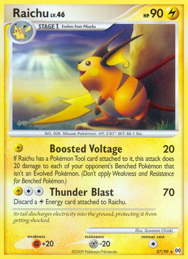 Image for Raichu (27/99) (Arceus) (AR) - Pokemon