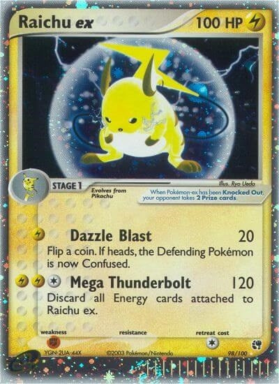 Image for Raichu ex (98/100) (EX Sandstorm) (SS) - Pokemon
