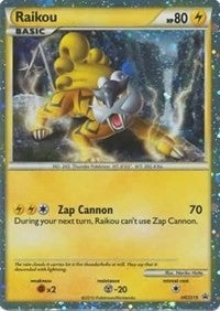 Image for Raikou - HGSS19 (HGSS19) (HGSS Promos) (PR) - Pokemon