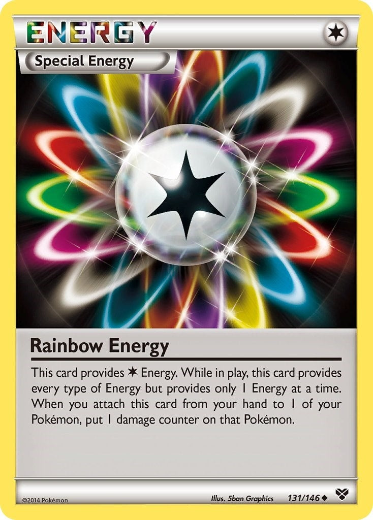 Image for Rainbow Energy (131/146) (XY Base Set) (XY) - Pokemon