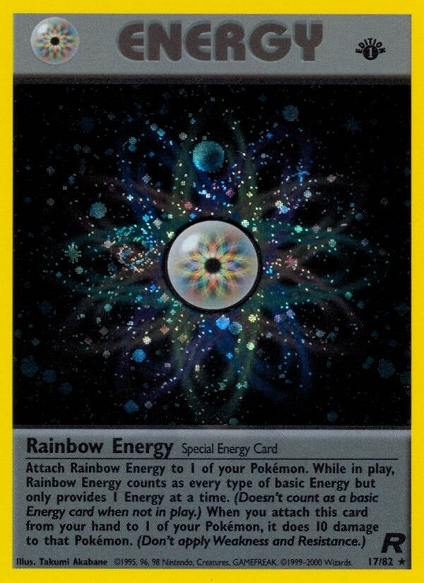 Image for Rainbow Energy (17) (17/82) (Team Rocket) (TR) - Pokemon