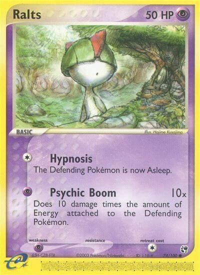 Image for Ralts (74/100) (EX Sandstorm) (SS) - Pokemon
