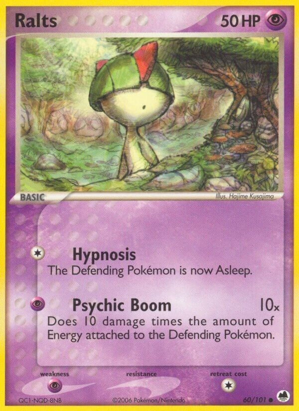 Image for Ralts (60/101) (EX Dragon Frontiers) (DF) - Pokemon