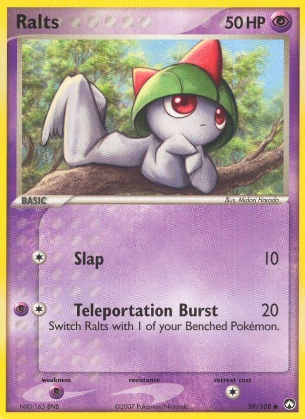 Image for Ralts (59/108) (EX Power Keepers) (PK) - Pokemon