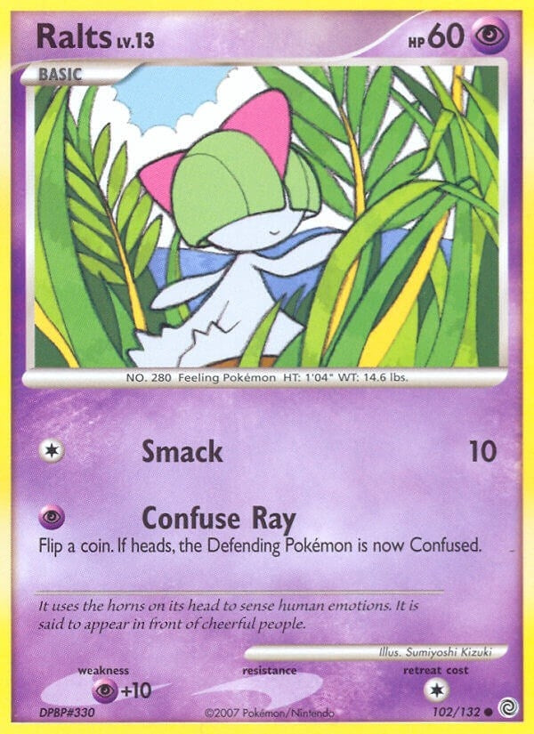 Image for Ralts (102/132) (Secret Wonders) (SW) - Pokemon