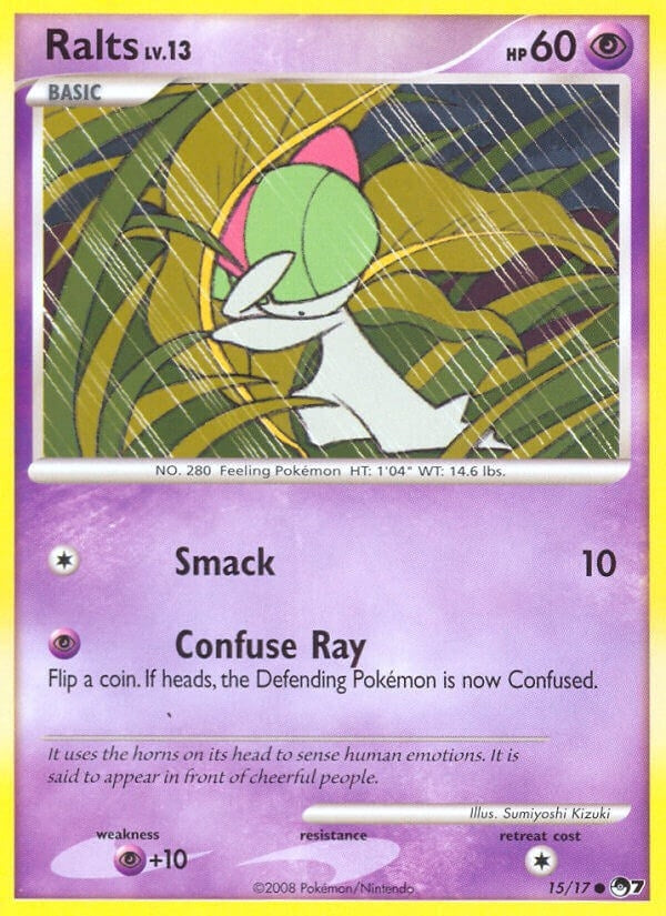 Image for Ralts (015/017) (POP Series 7) (POP) - Pokemon