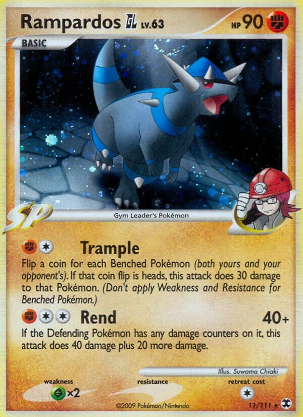 Image for Rampardos GL (11/111) (Rising Rivals) (RR) - Pokemon