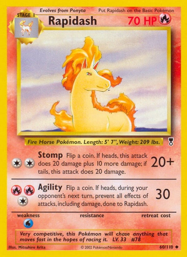 Image for Rapidash (060/110) (Legendary Collection) (LC) - Pokemon