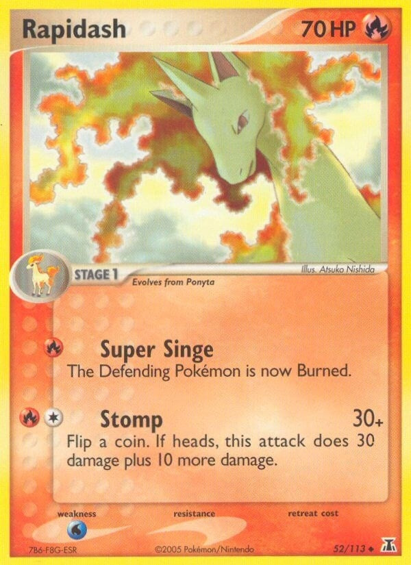 Image for Rapidash (52/113) (EX Delta Species) (DS) - Pokemon