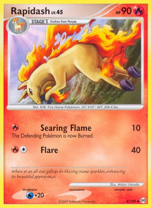 Image for Rapidash (47) (47/99) (Arceus) (AR) - Pokemon
