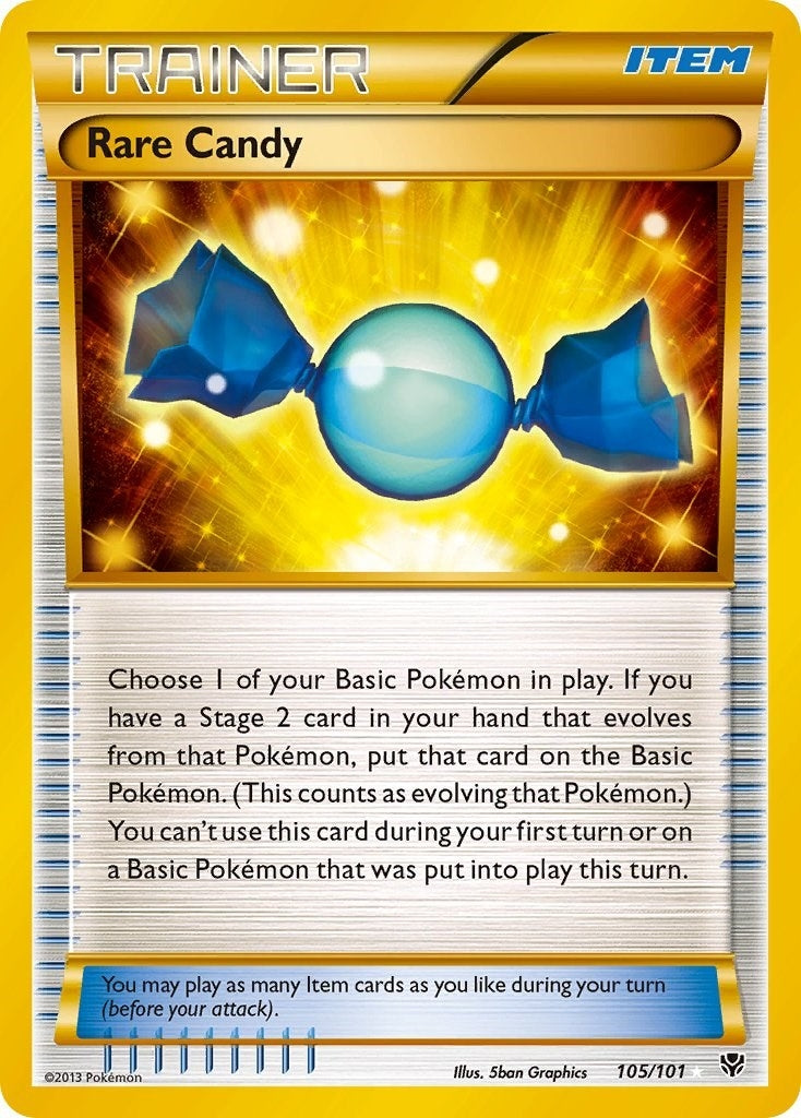 Image for Rare Candy (105 Secret Rare) (105/101) (Plasma Blast) (PLB) - Pokemon