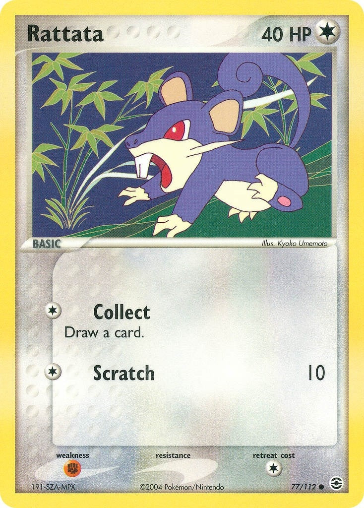 Image for Rattata (77/112) (EX FireRed & LeafGreen) (RG) - Pokemon