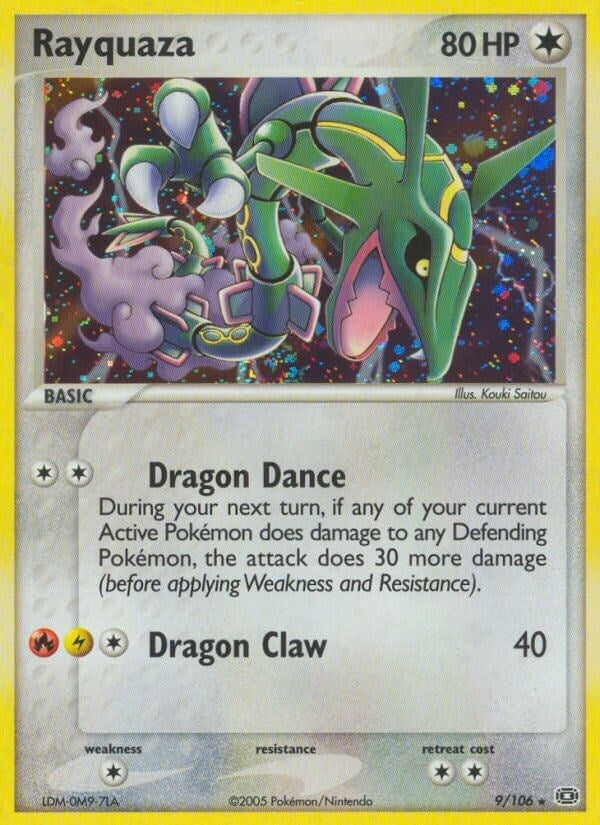 Image for Rayquaza (9/106) (EX Emerald) (EM) - Pokemon