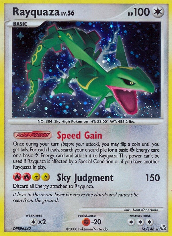 Image for Rayquaza (14/146) (Legends Awakened) (LA) - Pokemon