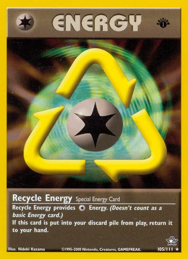 Image for Recycle Energy (105/111) (Neo Genesis) (N1) - Pokemon