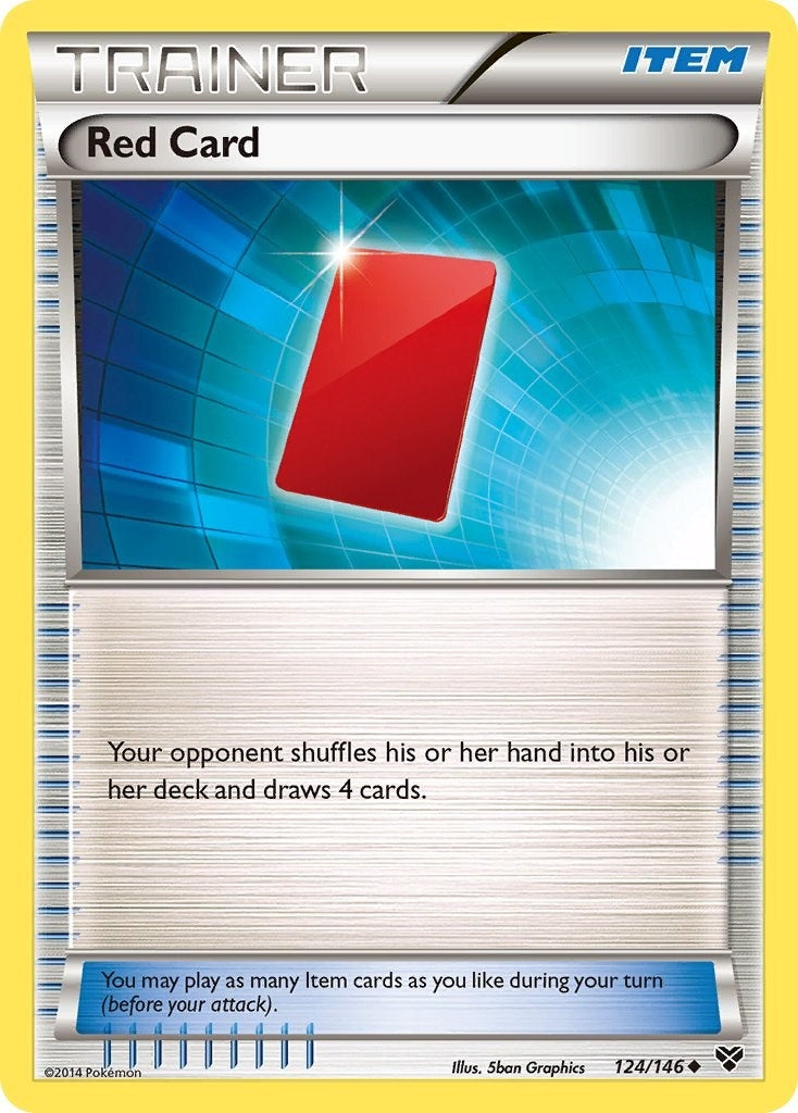 Image for Red Card (124/146) (XY Base Set) (XY) - Pokemon