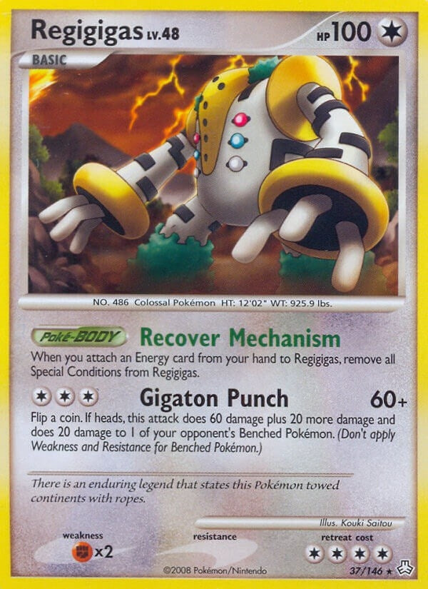 Image for Regigigas (37) (37/146) (Legends Awakened) (LA) - Pokemon