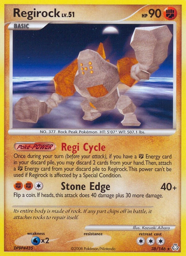 Image for Regirock (38/146) (Legends Awakened) (LA) - Pokemon