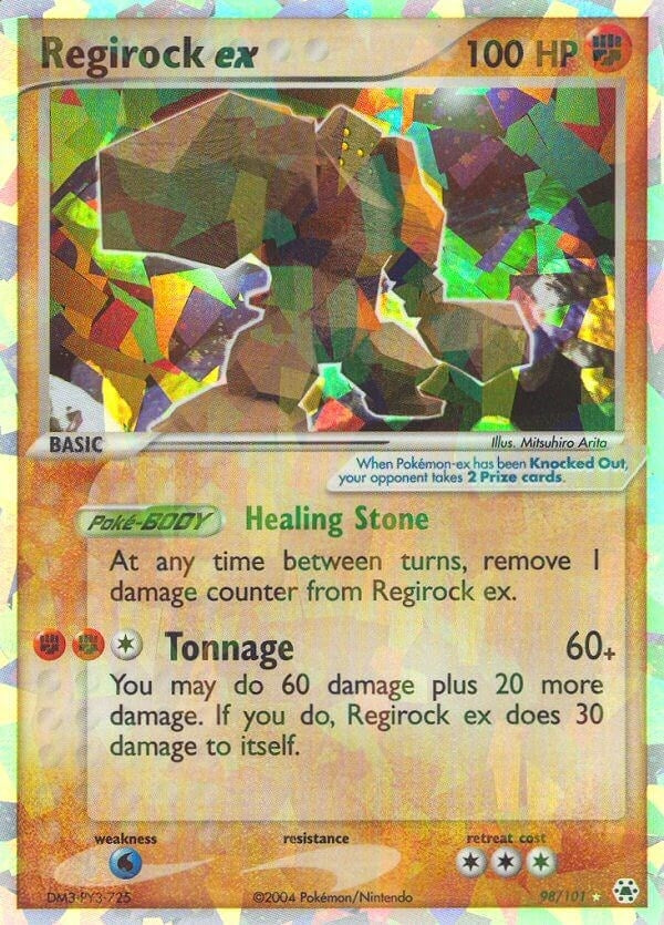 Image for Regirock ex (98/101) (EX Hidden Legends) (HL) - Pokemon