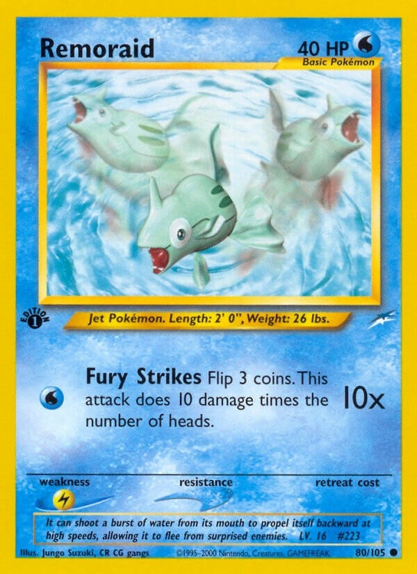 Image for Remoraid (080/105) (Neo Destiny) (N4) - Pokemon