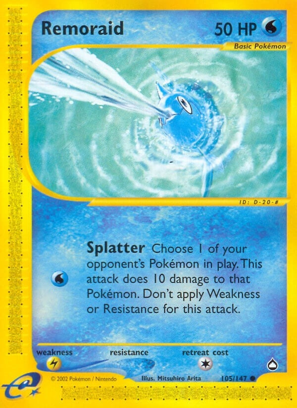 Image for Remoraid (105/147) (Aquapolis) (AQ) - Pokemon