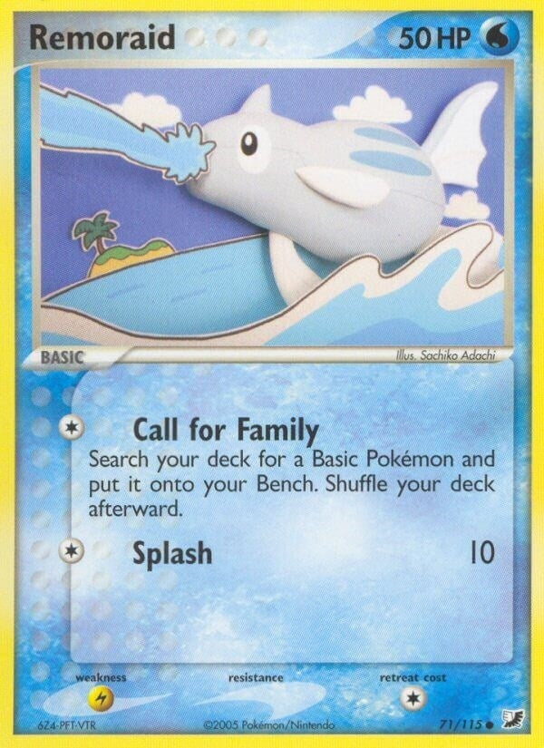 Image for Remoraid (71/115) (EX Unseen Forces) (UF) - Pokemon