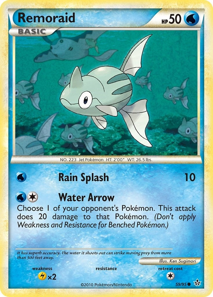 Image for Remoraid (59/95) (Unleashed) (UL) - Pokemon