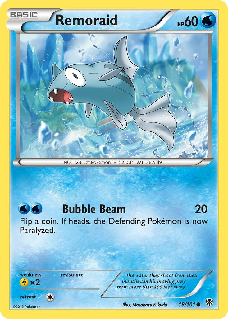 Image for Remoraid (18/101) (Plasma Blast) (PLB) - Pokemon