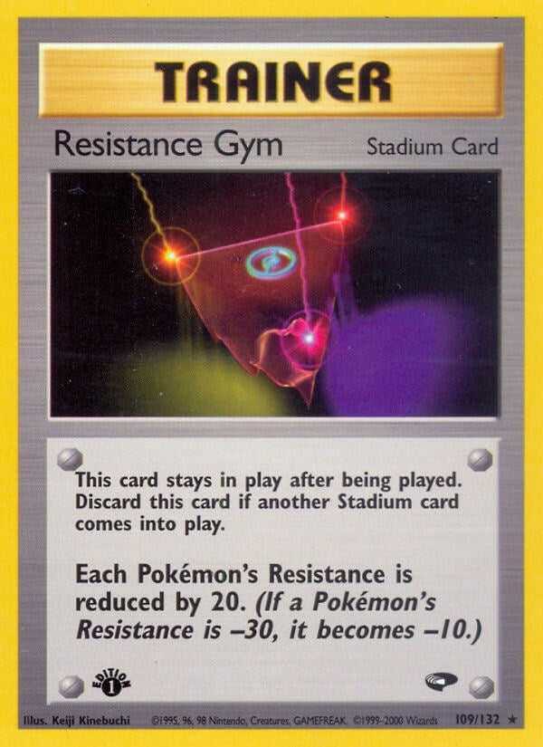 Image for Resistance Gym (109/132) (Gym Challenge) (G2) - Pokemon