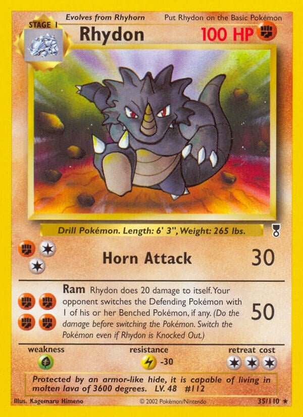 Image for Rhydon (035/110) (Legendary Collection) (LC) - Pokemon