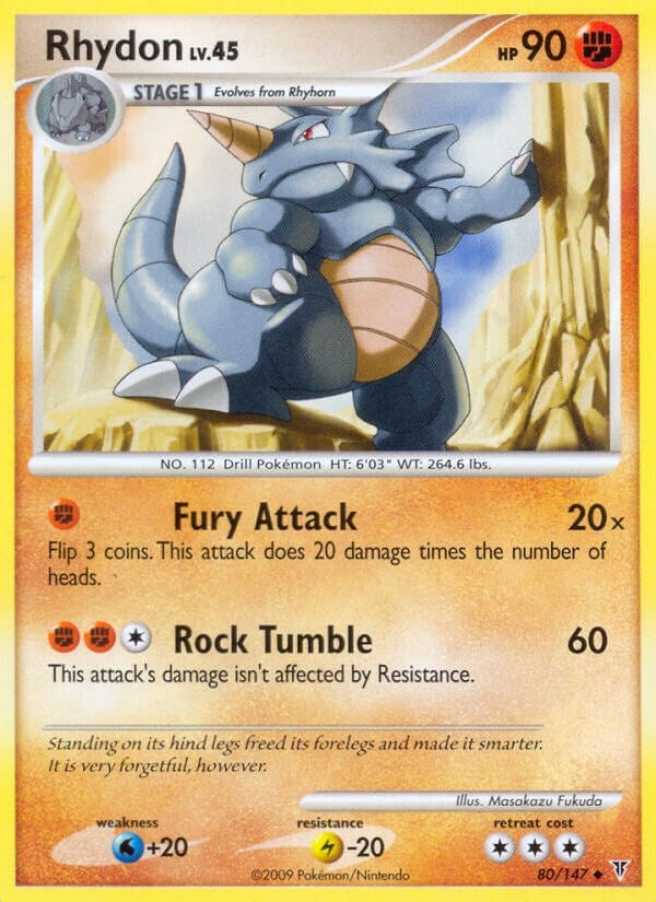 Image for Rhydon (80) (Supreme Victors) (SV) - Pokemon