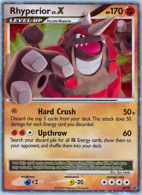Image for Rhyperior LV.X - DP29 (DP29) (Diamond and Pearl Promos) (PR) - Pokemon