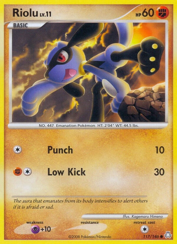 Image for Riolu (117/146) (Legends Awakened) (LA) - Pokemon