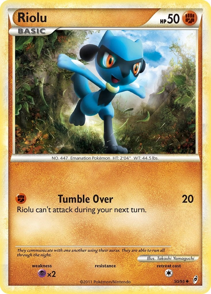 Image for Riolu (50/95) (Call of Legends) (CL) - Pokemon
