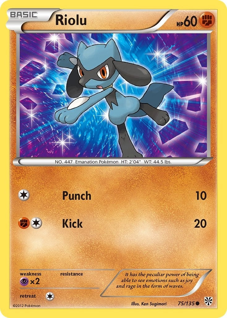 Image for Riolu (75) (75/135) (Plasma Storm) (PLS) - Pokemon