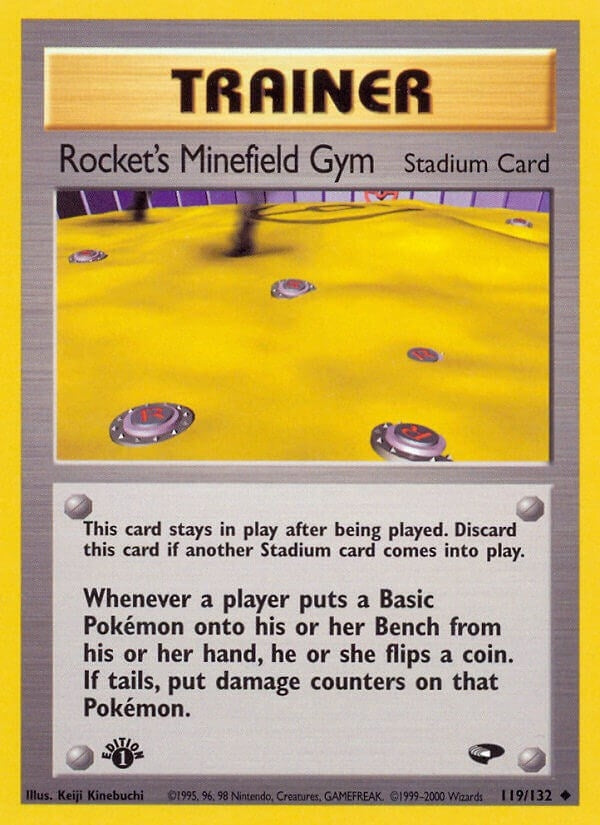Image for Rocket's Minefield Gym (119/132) (Gym Challenge) (G2) - Pokemon