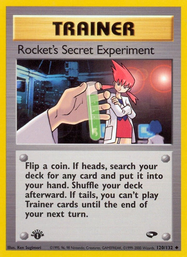 Image for Rocket's Secret Experiment (120/132) (Gym Challenge) (G2) - Pokemon