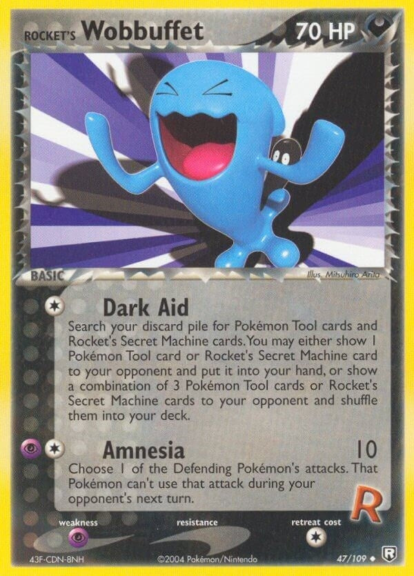 Image for Rocket's Wobbuffet (47/109) (EX Team Rocket Returns) (RR) - Pokemon