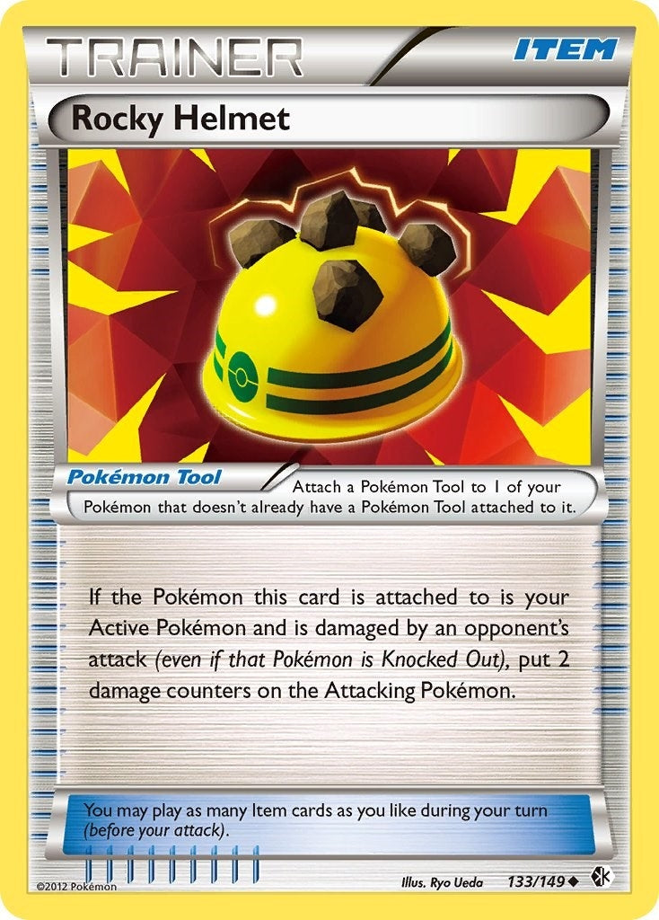 Image for Rocky Helmet (133/149) (Boundaries Crossed) (BCR) - Pokemon