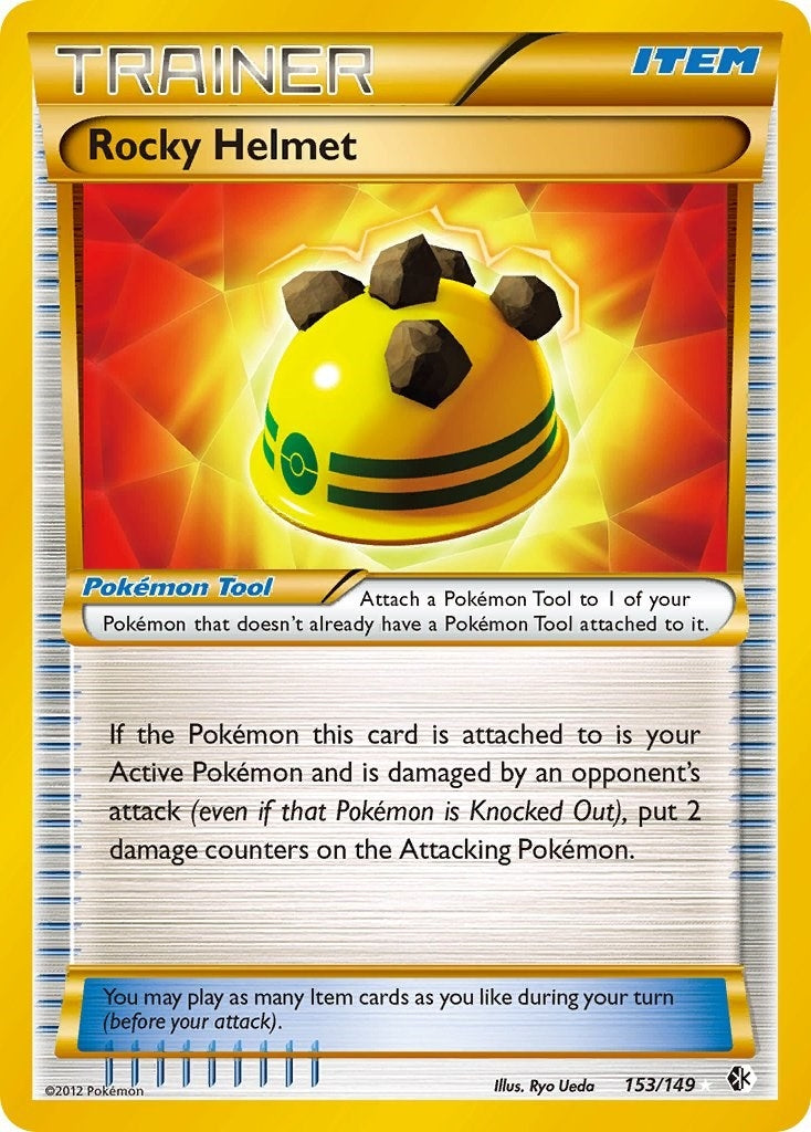 Image for Rocky Helmet (Secret) (153/149) (Boundaries Crossed) (BCR) - Pokemon