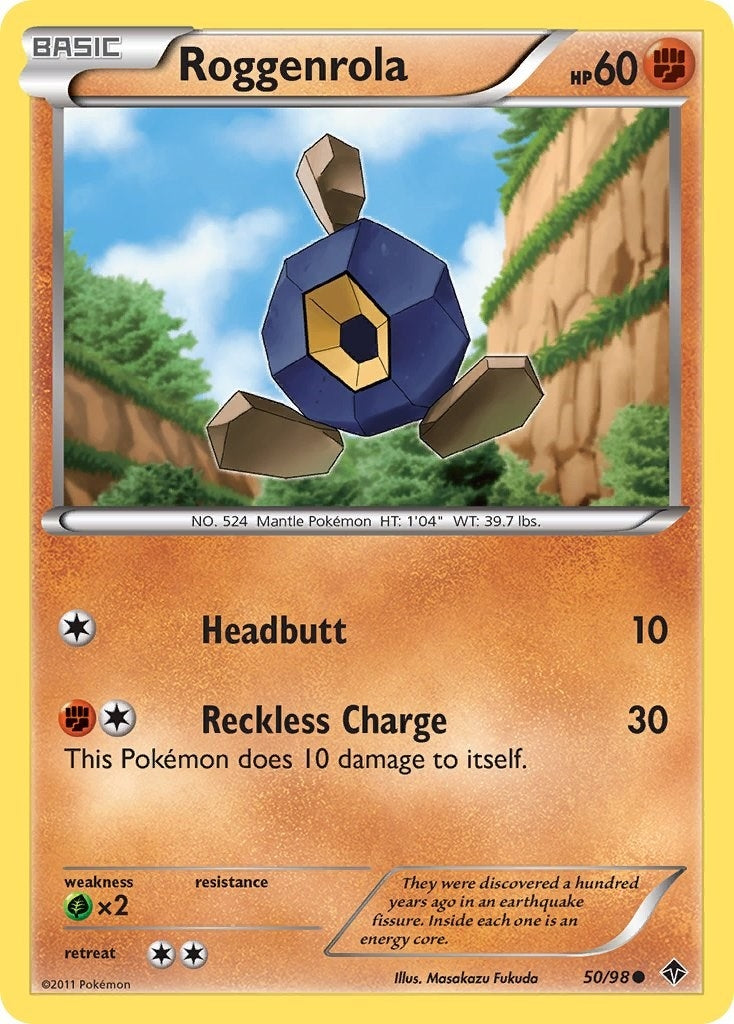 Image for Roggenrola (50) (50/98) (Emerging Powers) (EPO) - Pokemon