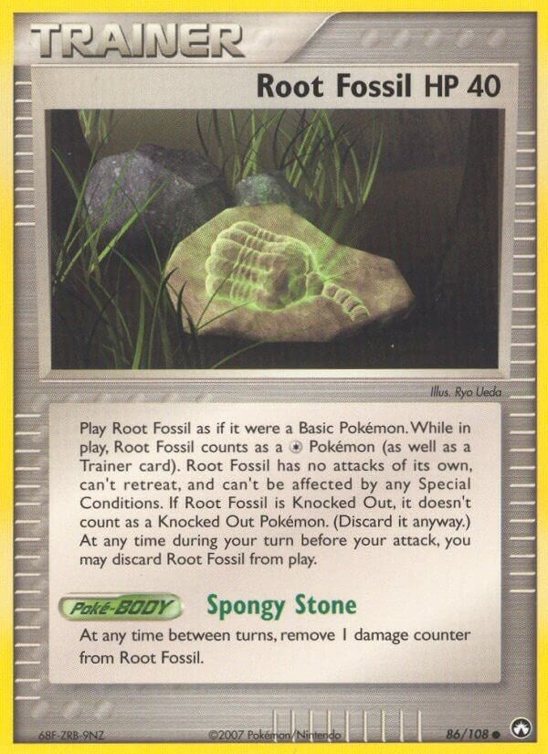 Image for Root Fossil (86/108) (EX Power Keepers) (PK) - Pokemon