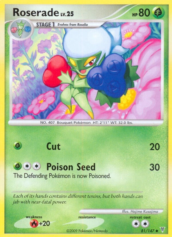 Image for Roserade (81) (Supreme Victors) (SV) - Pokemon
