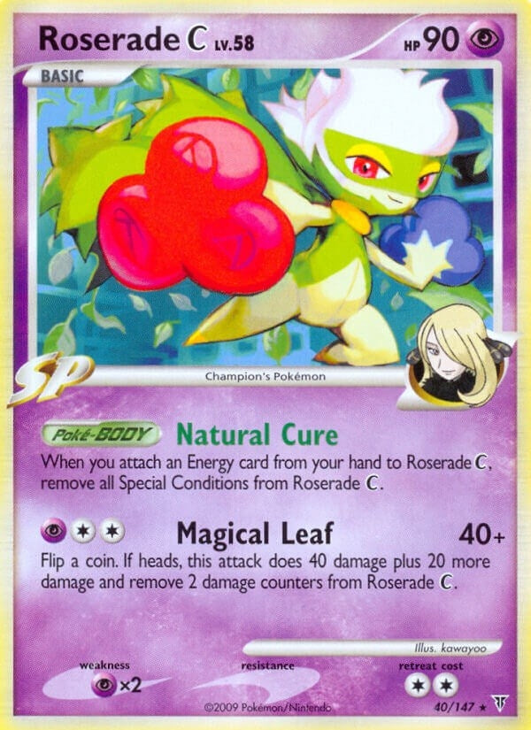 Image for Roserade C (40) (Supreme Victors) (SV) - Pokemon